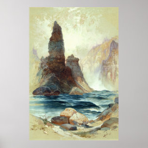 Boven Tower Herfsten, Moran, 1872 Poster