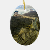 Bovenaan de Grote Muur Keramisch Ornament (Achterkant)