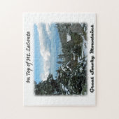 Bovenaan de GSM-foto van LeConte Legpuzzel (Verticaal)