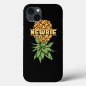 Bovenaan de Mannen van het Newbie-beginners van de Case-Mate iPhone Case (Achterkant)