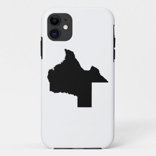 Bovenaan de map van Texas Case-Mate iPhone Case (Achterkant)