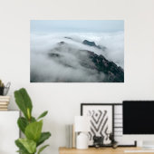 Bovenaan de wereld - Afdrukken Poster (Thuiskantoor)