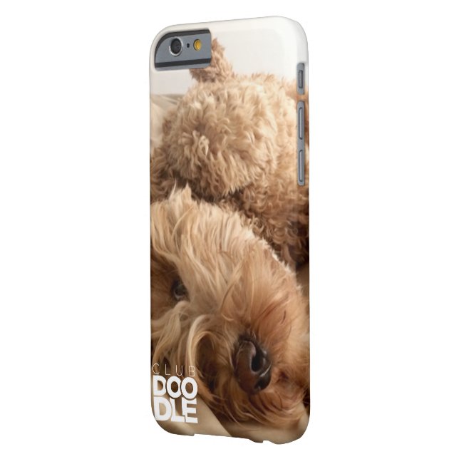 Bovenaan gouddoedle clubdoodle iPhone 6 hoesje! Case-Mate iPhone Case (Achterkant Links)