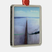 Bovenaan het Mackinac Bridge-keramisch Ornament (Rechts)