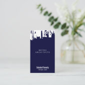 Bovenaan in Midnight Gothic News Visitekaartje (Staand voorkant)