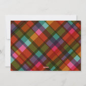 Bovenal hou ik van moderne geplakte kerstfoto feestdagenkaart (Achterkant)