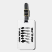 Bovenal team (Hockey)-Bagagelabel Bagagelabel (Voorkant verticaal)