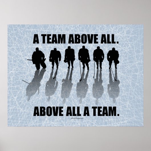 Bovenal team (Hockey) Poster (Voorkant)