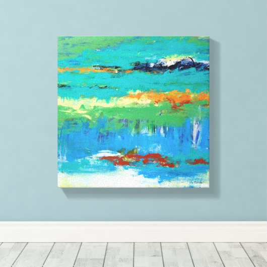 Bovendien Canvas Afdruk (Insitu (Houten vloer))