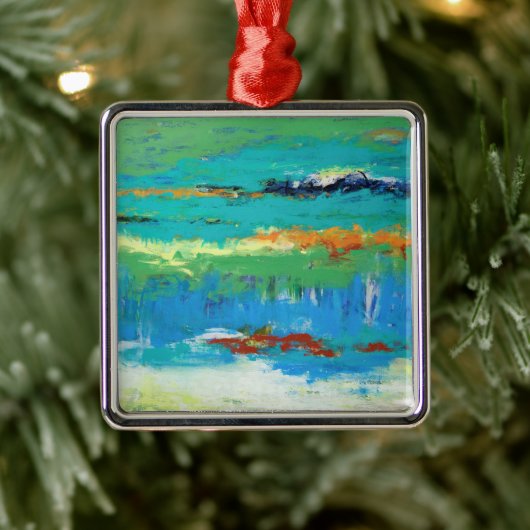 Bovendien Metalen Ornament (Boom)