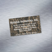 Bovengrond, Mulch, Zand, Decoratieve Rock Supplies Visitekaartje Magneet (Voorbeeld)