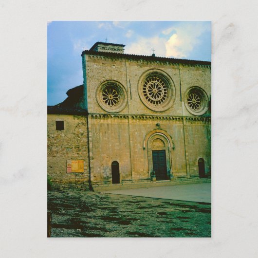 Bovengrondse Basilica, Assisi Briefkaart (Voorkant)