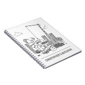 Bovengrondse kraanexploitant notitieboek (Rechterzijde)