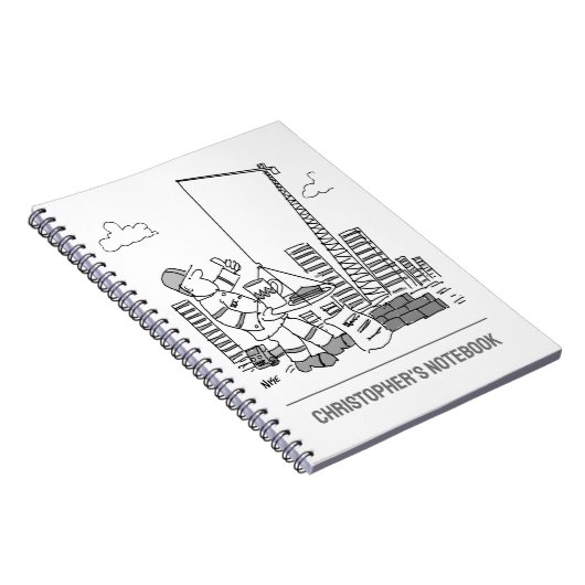 Bovengrondse kraanexploitant notitieboek (Rechterzijde)