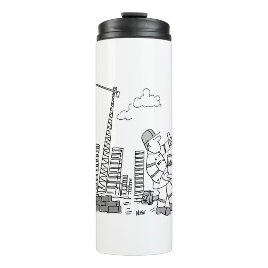 Bovengrondse kraanexploitant thermosbeker (Voorkant)