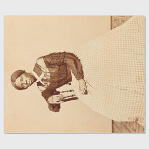 Bovengrondse spoorweg Harriet Tubman Cadeaupapier