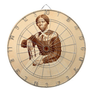 Bovengrondse spoorweg Harriet Tubman Dartbord