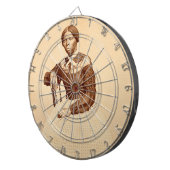 Bovengrondse spoorweg Harriet Tubman Dartbord (Voorkant Rechts)