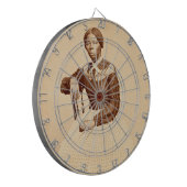 Bovengrondse spoorweg Harriet Tubman Dartbord (Voorkant Links)