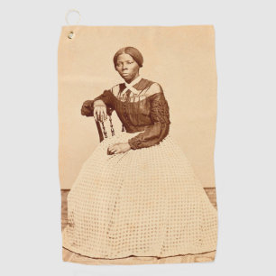 Bovengrondse spoorweg Harriet Tubman Golfhanddoek