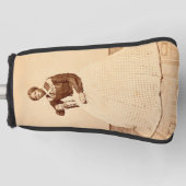 Bovengrondse spoorweg Harriet Tubman Golfheadcover (Voorkant)