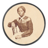 Bovengrondse spoorweg Harriet Tubman Hockey Puck (Voorkant)