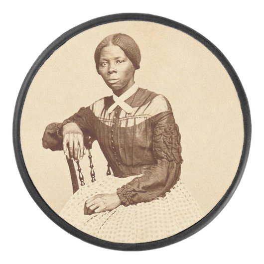 Bovengrondse spoorweg Harriet Tubman Hockey Puck (Voorkant)