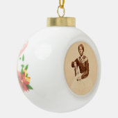 Bovengrondse spoorweg Harriet Tubman Keramische Bal Ornament (Links)