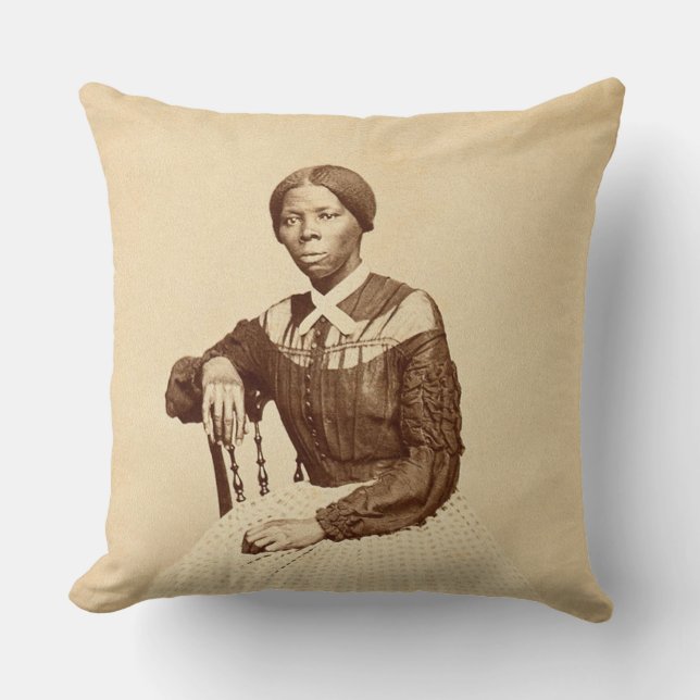 Bovengrondse spoorweg Harriet Tubman Kussen (Voorkant)
