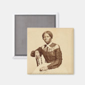 Bovengrondse spoorweg Harriet Tubman Magneet (Voorkant / Achterkant)