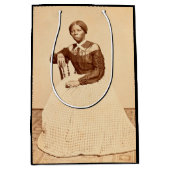 Bovengrondse spoorweg Harriet Tubman Medium Cadeauzakje (Voorkant)