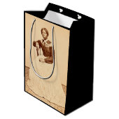 Bovengrondse spoorweg Harriet Tubman Medium Cadeauzakje (Achterkant Gekanteld)