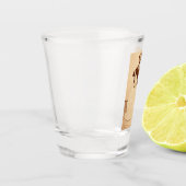 Bovengrondse spoorweg Harriet Tubman Shot Glas (Links)