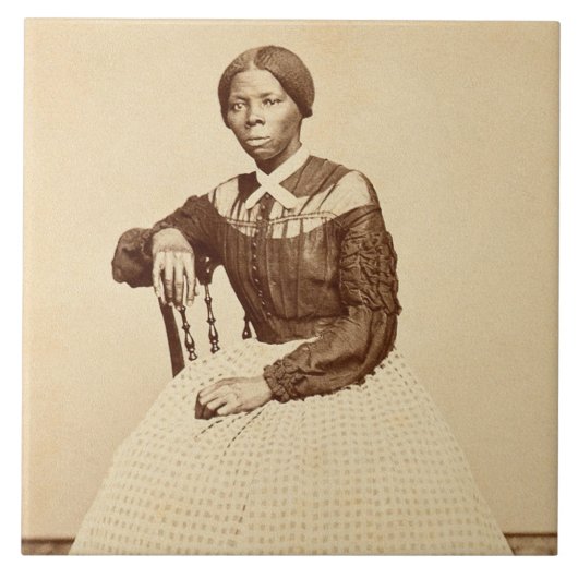 Bovengrondse spoorweg Harriet Tubman Tegeltje (Voorkant)