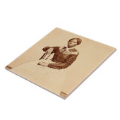 Bovengrondse spoorweg Harriet Tubman Tegeltje (Zijkant)