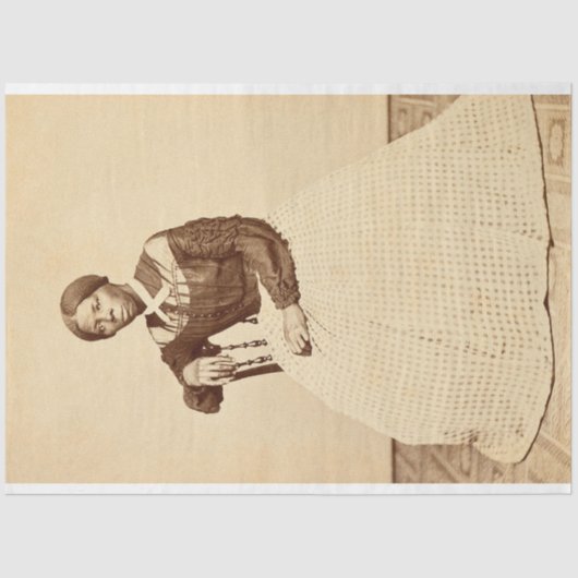 Bovengrondse spoorweg Harriet Tubman Tissuepapier (Voorkant)