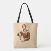 Bovengrondse spoorweg Harriet Tubman Tote Bag (Achterkant)
