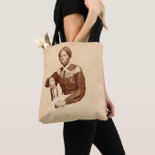 Bovengrondse spoorweg Harriet Tubman Tote Bag (Dichtbij)