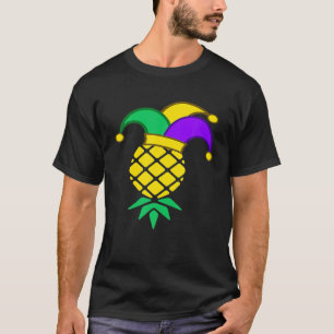 Bovenkant anananas Mardi Gras, zwingers Vet Tue T-shirt