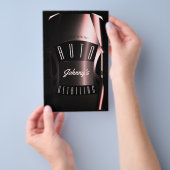 Bovenkant auto flyer (Hand)