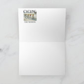 BOVENKANT die Oude School cirkelen Kaart (Binnen)