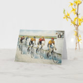 BOVENKANT die Oude School cirkelen Kaart (Gele Bloem)