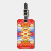 Bovenkant draaien bagagelabel (Voorkant verticaal)