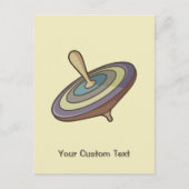 Bovenkant draaien briefkaart (Voorkant)