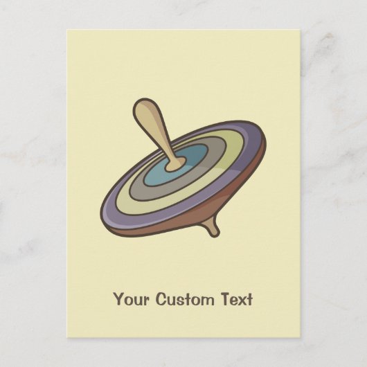 Bovenkant draaien briefkaart (Voorkant)