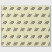 Bovenkant draaien cadeaupapier (Vlak)