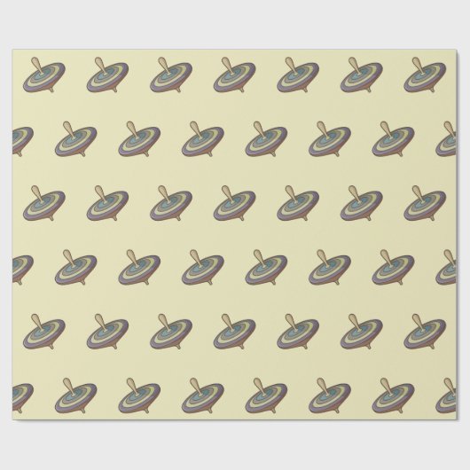 Bovenkant draaien cadeaupapier (Vlak)