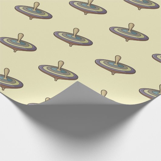 Bovenkant draaien cadeaupapier (Hoek)