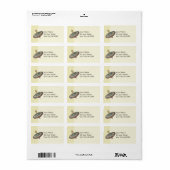 Bovenkant draaien etiket (Full Sheet)