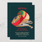 Bovenkant draaien kaart (Voorkant / Achterkant)